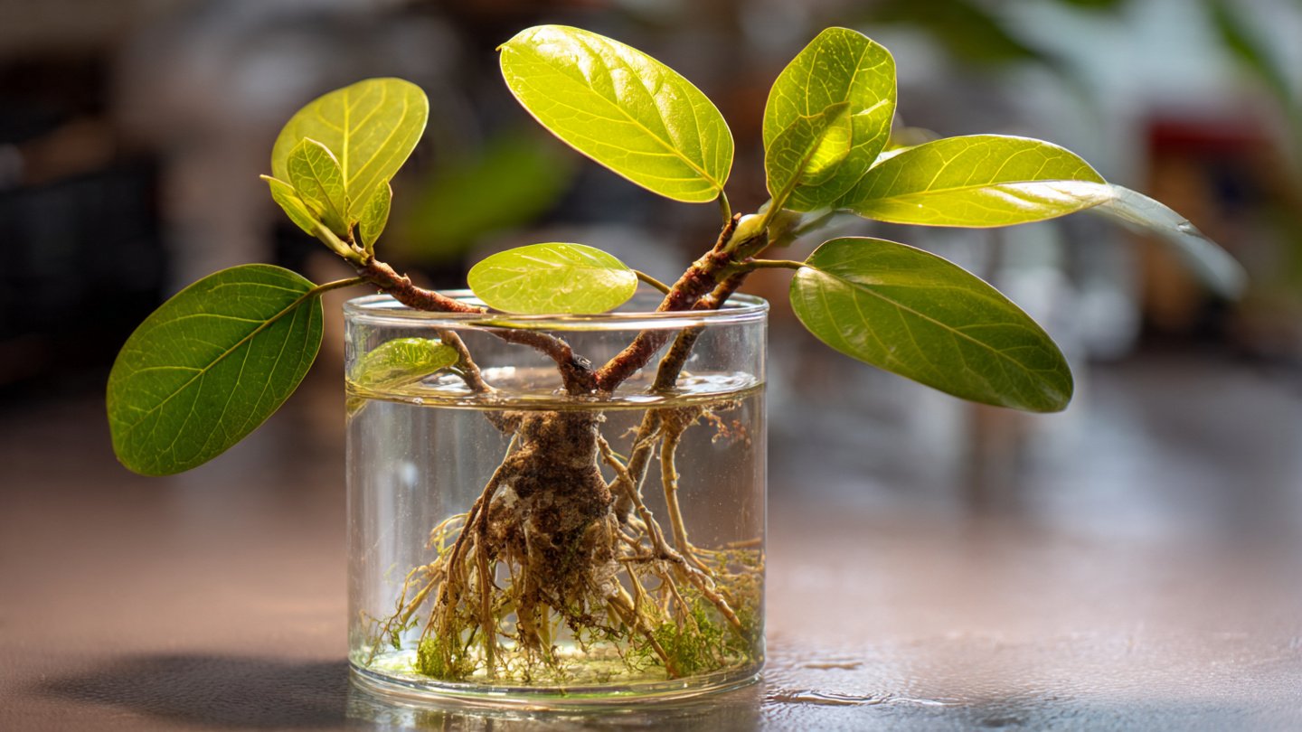 Best Method to Root Ficus Cutting in Water for Maximum Success