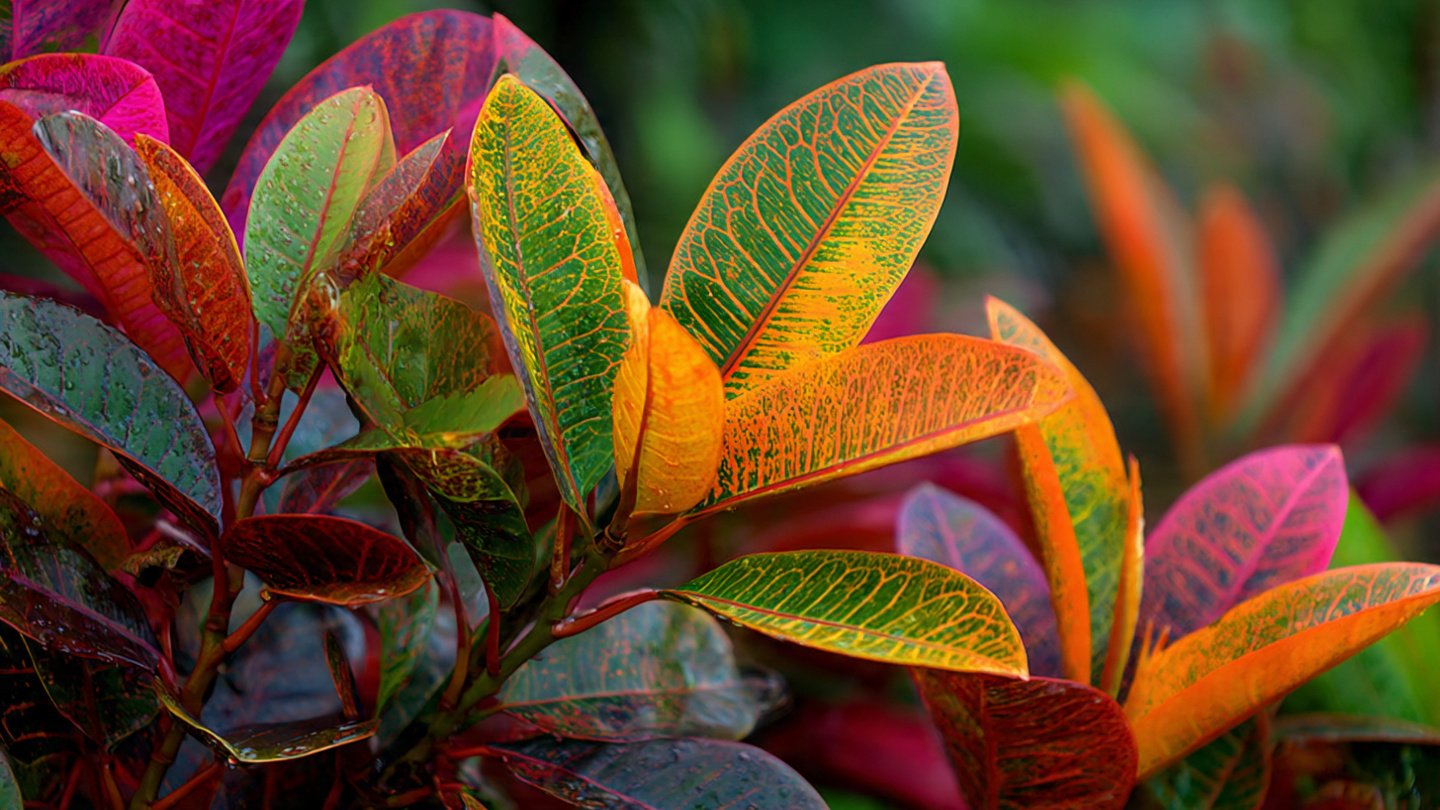 Best Practices for Growing a Vibrant Multi Color Croton Hedge in Your Garden