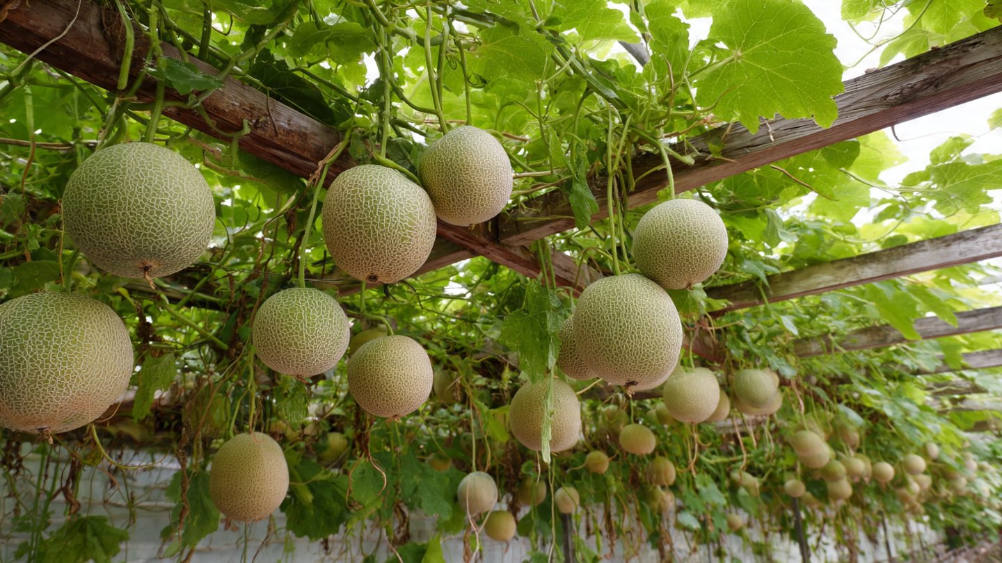 Best Techniques for Successfully Growing Muskmelon Vertically in Limited Spaces