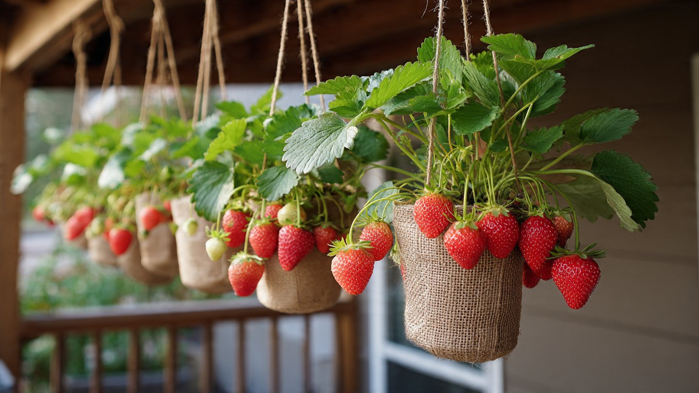 Creative Ways to Maximize Space with Innovative Hanging Strawberry Pots for Thriving Vertical Gardens