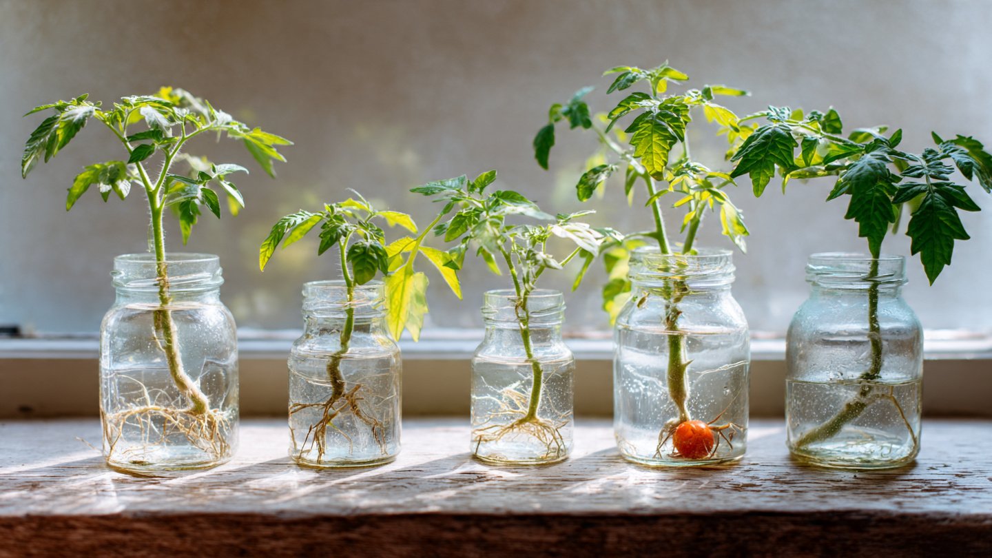 Discover the Simple Method to Root Tomato Cuttings in Water for a Thriving Garden