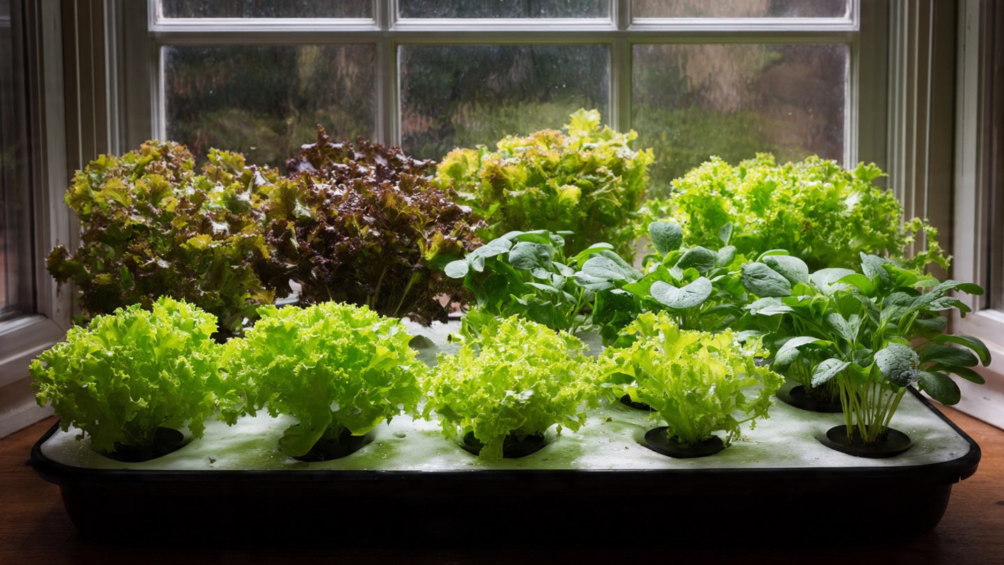 Effective Techniques for Growing Nutritious Mixed Greens Indoors Year Round