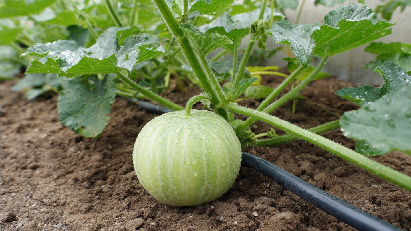 Effortless Melon Gardening: Grow Juicy Melons in Containers with Automatic Drip Irrigation