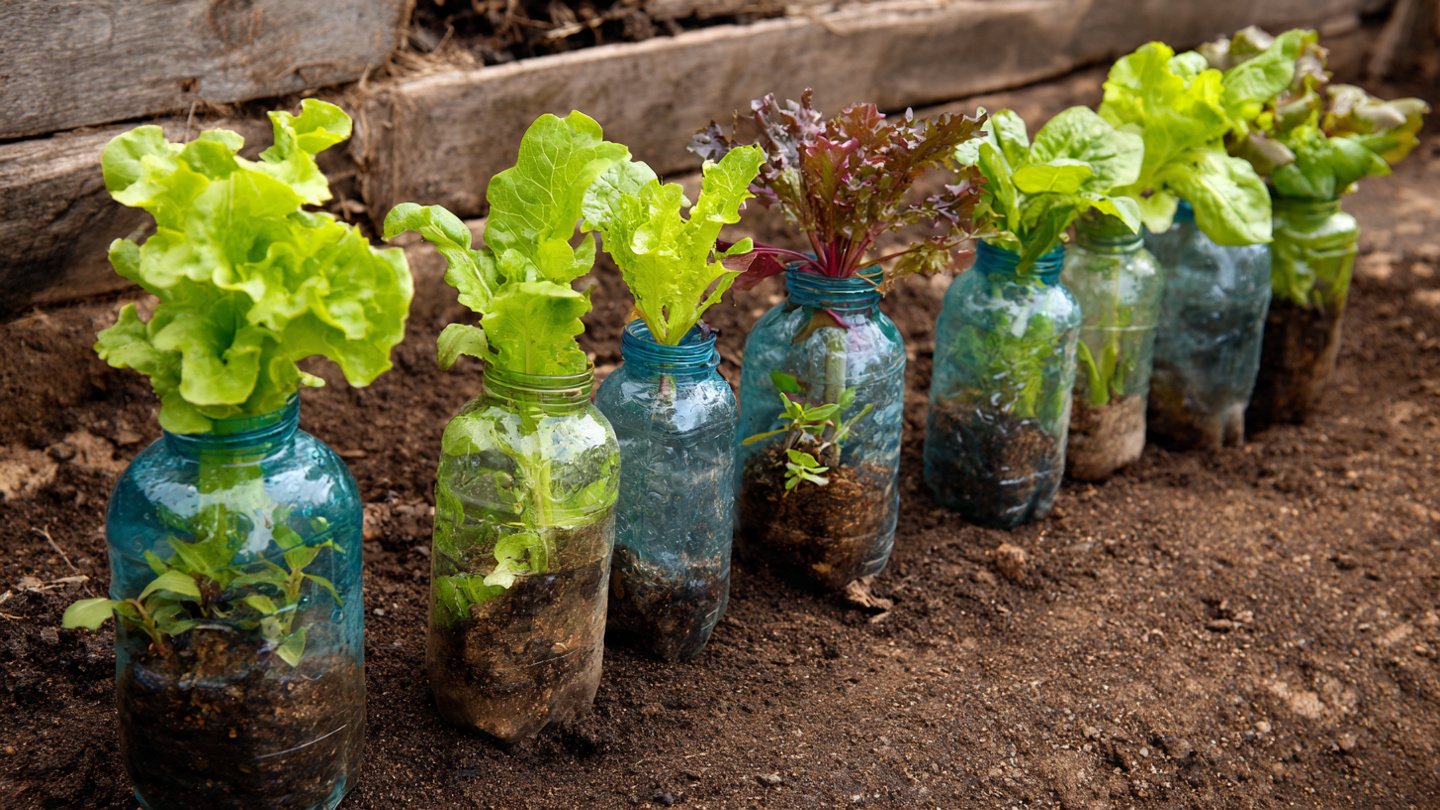 [FOCUS KEYWORD]: 5 Super Easy Ways to Grow Vegetables Using Plastic Bottles