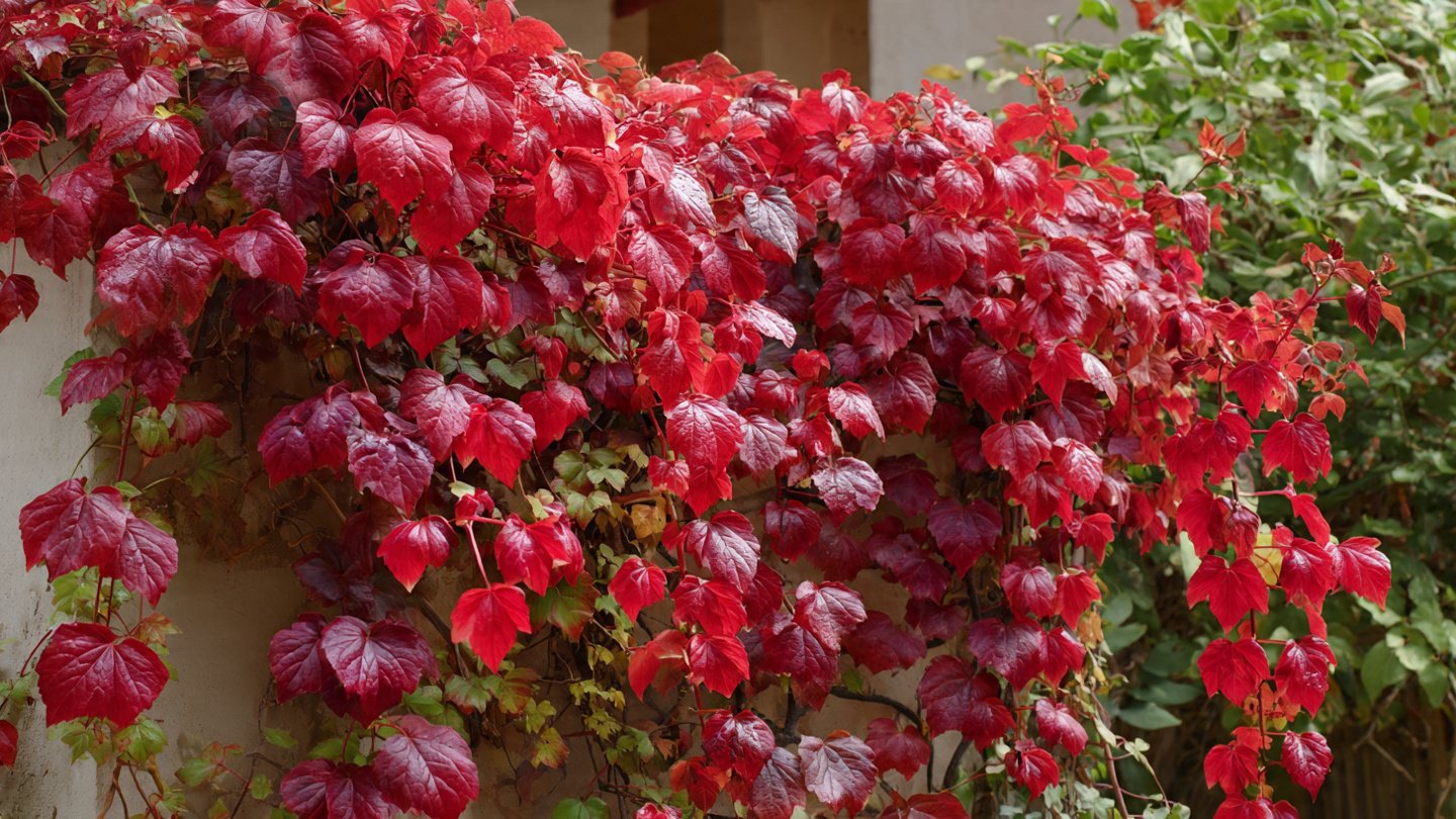 FOCUS KEYWORD: Red Vining Plants That Bring Life: 11 Beautiful Options for Your Garden & Home