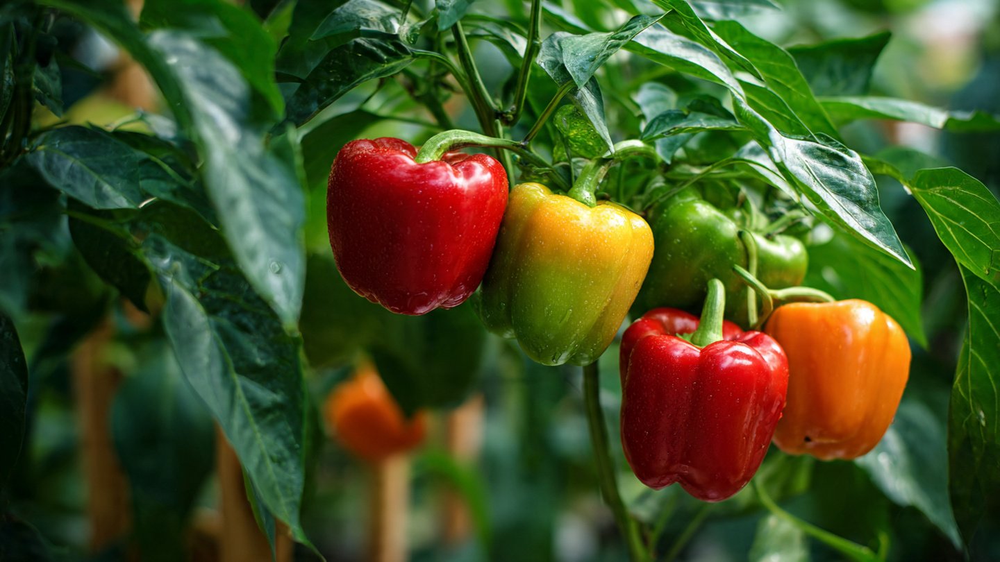 Grow Delicious Bell Peppers at Home All Year – Easy Container Gardening for Continuous Harvests