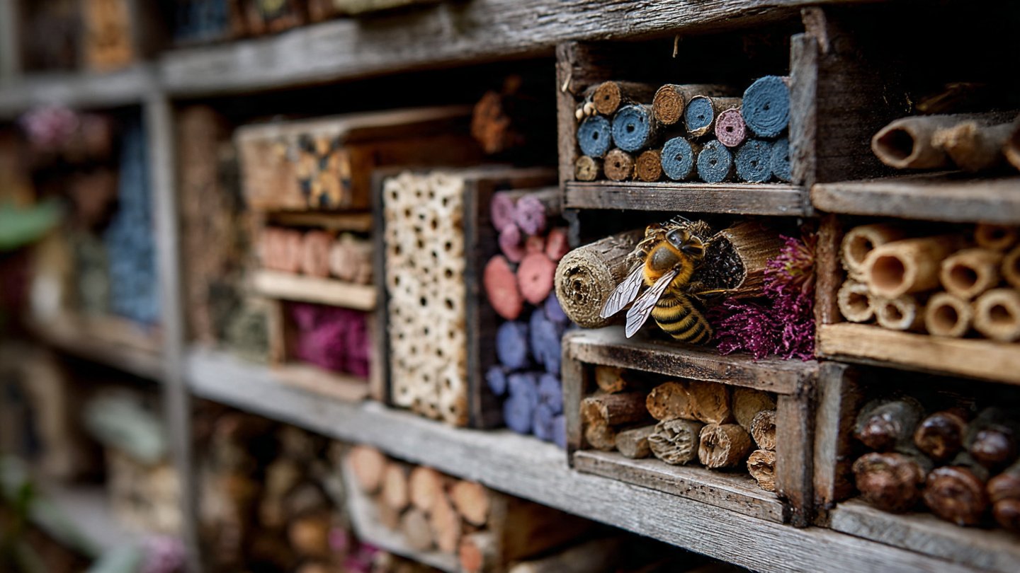 How Can a Bee Hotel Transform Your Garden This Summer?