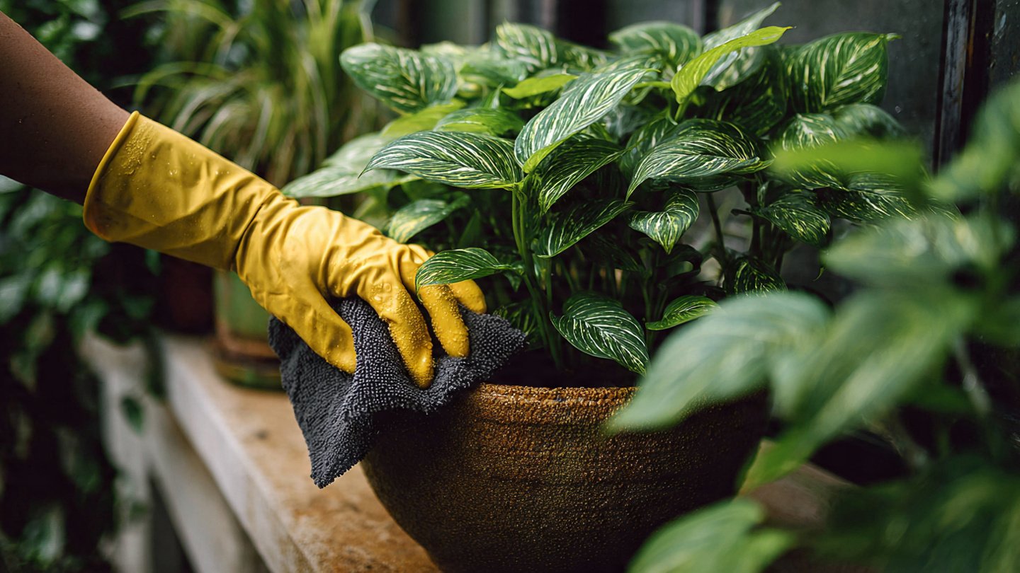 How Can You Clean Your Plant Pots Naturally and Effectively?