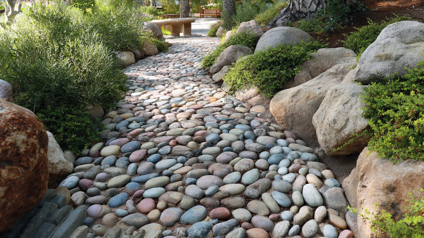 How Can You Create a Weed-Proof Garden Path That Mimics Stone Appearance?