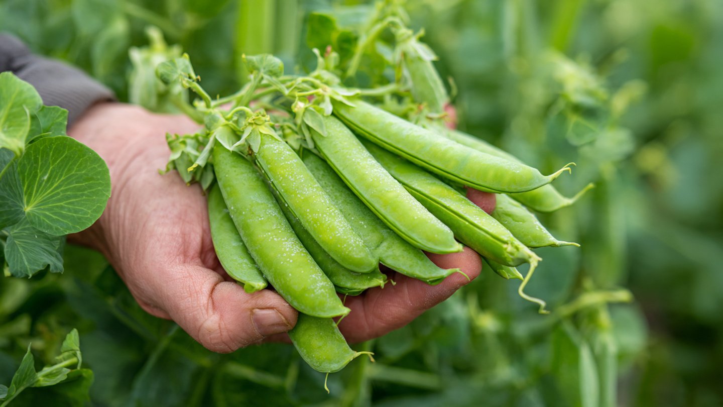How Can You Grow a Perfect Crop of Early Spring Peas Naturally?