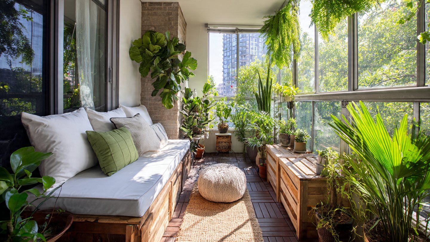 How Can You Make a Skinny Balcony Feel Spacious With Just One Trick?