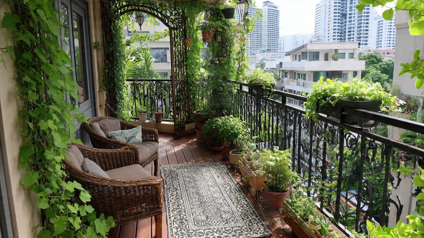 How Can You Safeguard Your Balcony Garden Against Strong Winds?