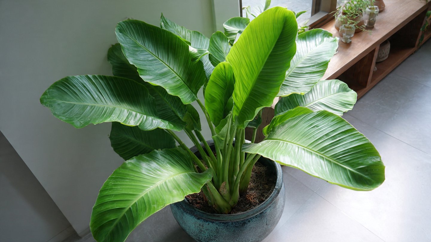 How to Clean Large Leaf Plants with a Damp Cloth