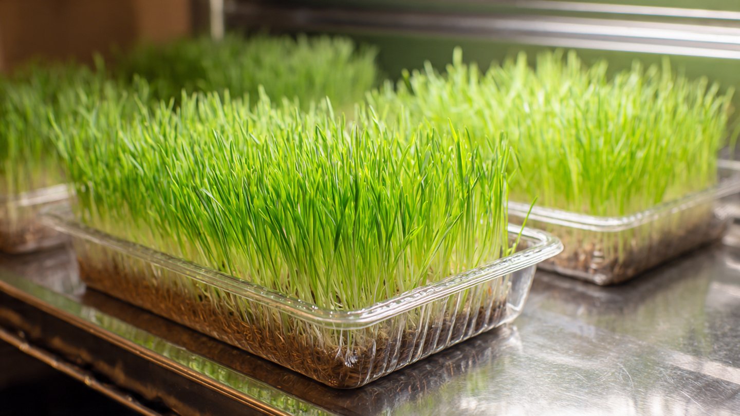 How to Easily Grow Wheatgrass in Trays for a Nutritious Food Source