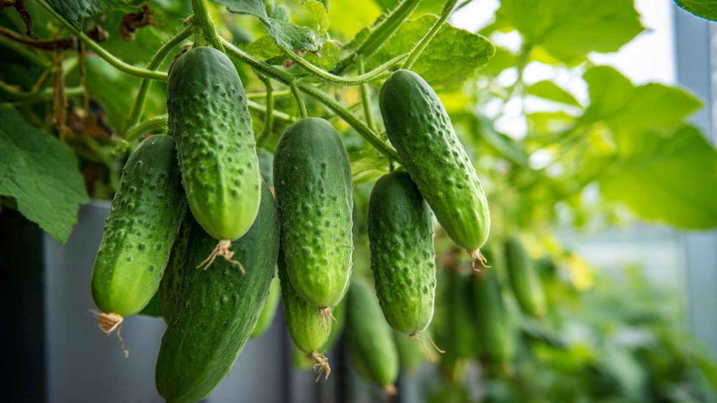 How To Grow Cucumbers On The Balcony – The Fruit Grows Like Crazy