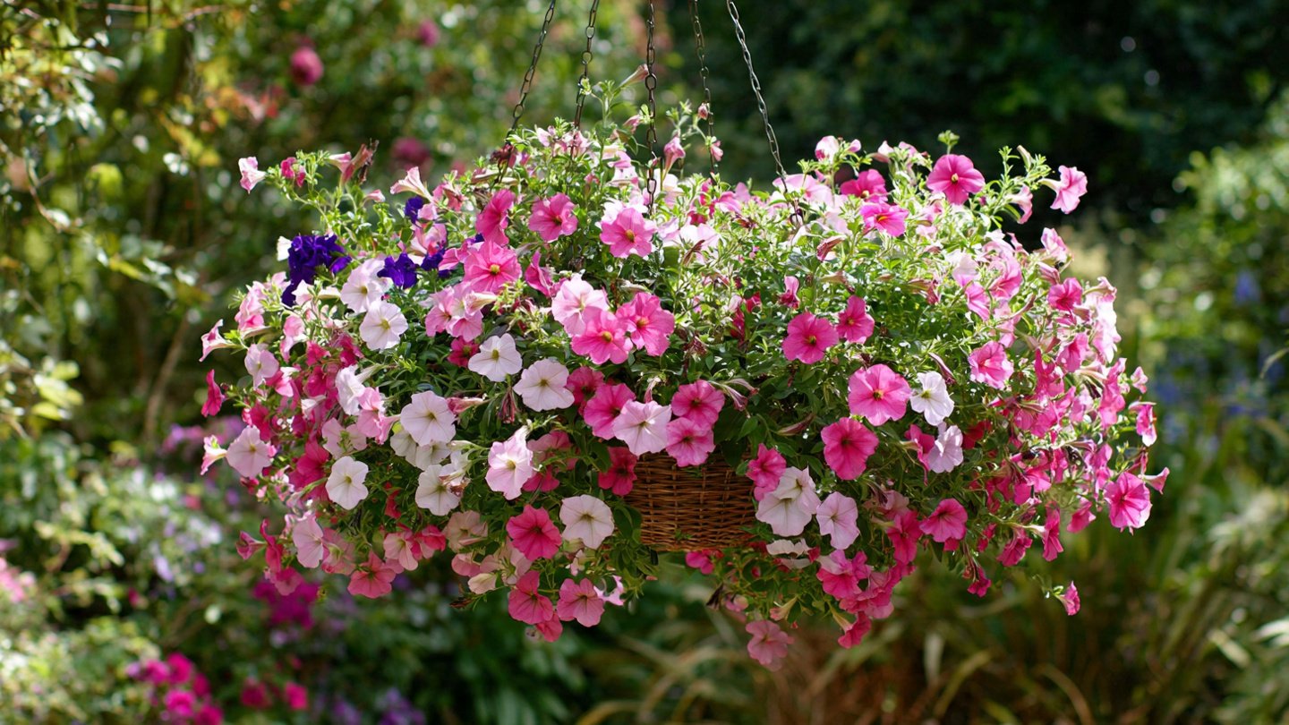 How to Keep Hanging Baskets Lush All Summer