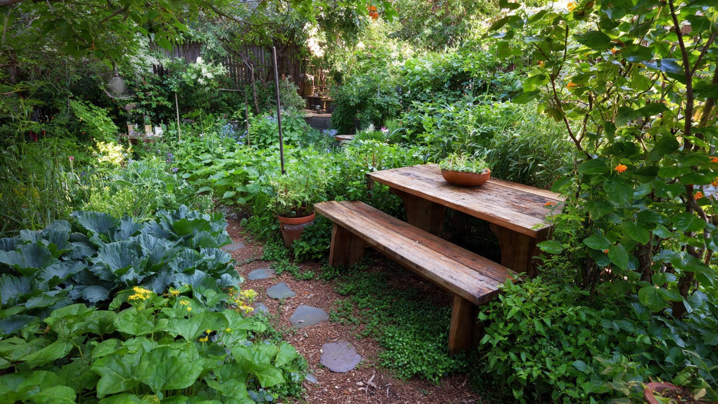Is Your Vegetable Garden Missing the Perfect Spot to Relax and Enjoy?