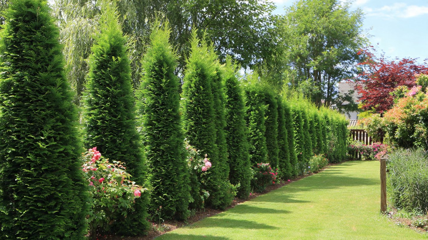 Optimal Techniques for Growing Thuja in Rows to Enhance Privacy in Your Garden