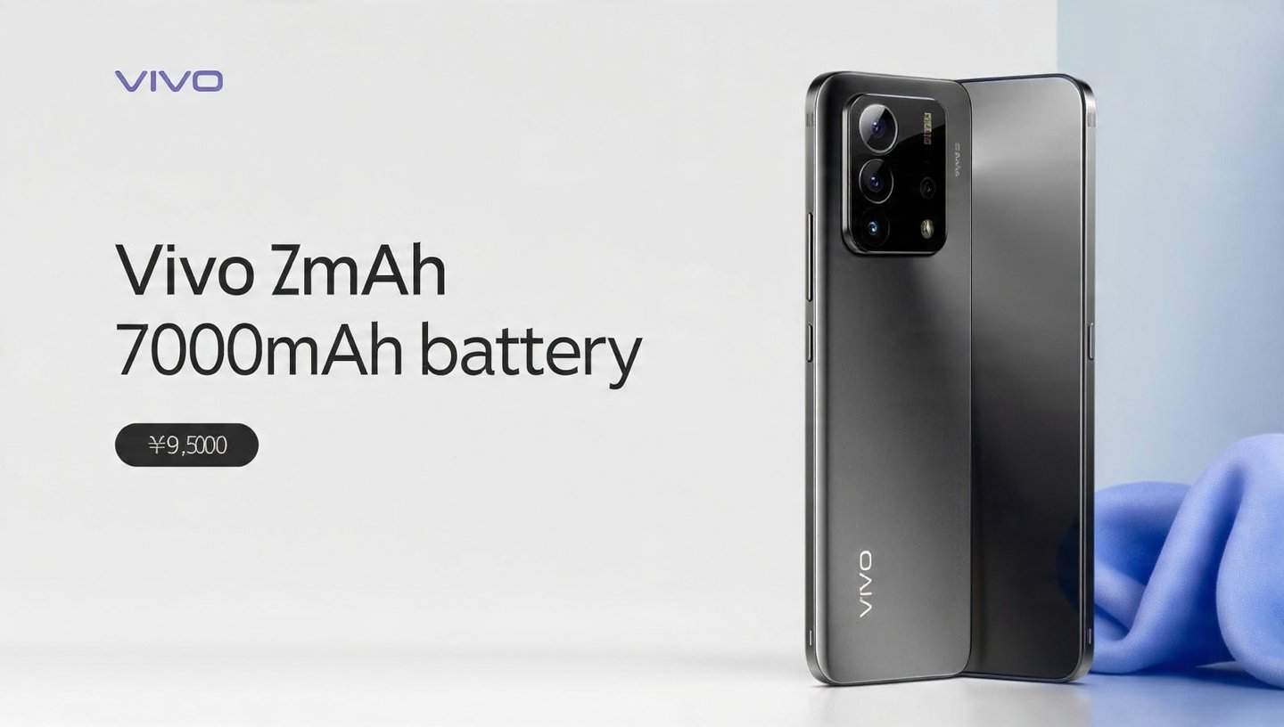 Vivo Smart Phone : 300MP Camera with 7000mAh battery at ₹9,500