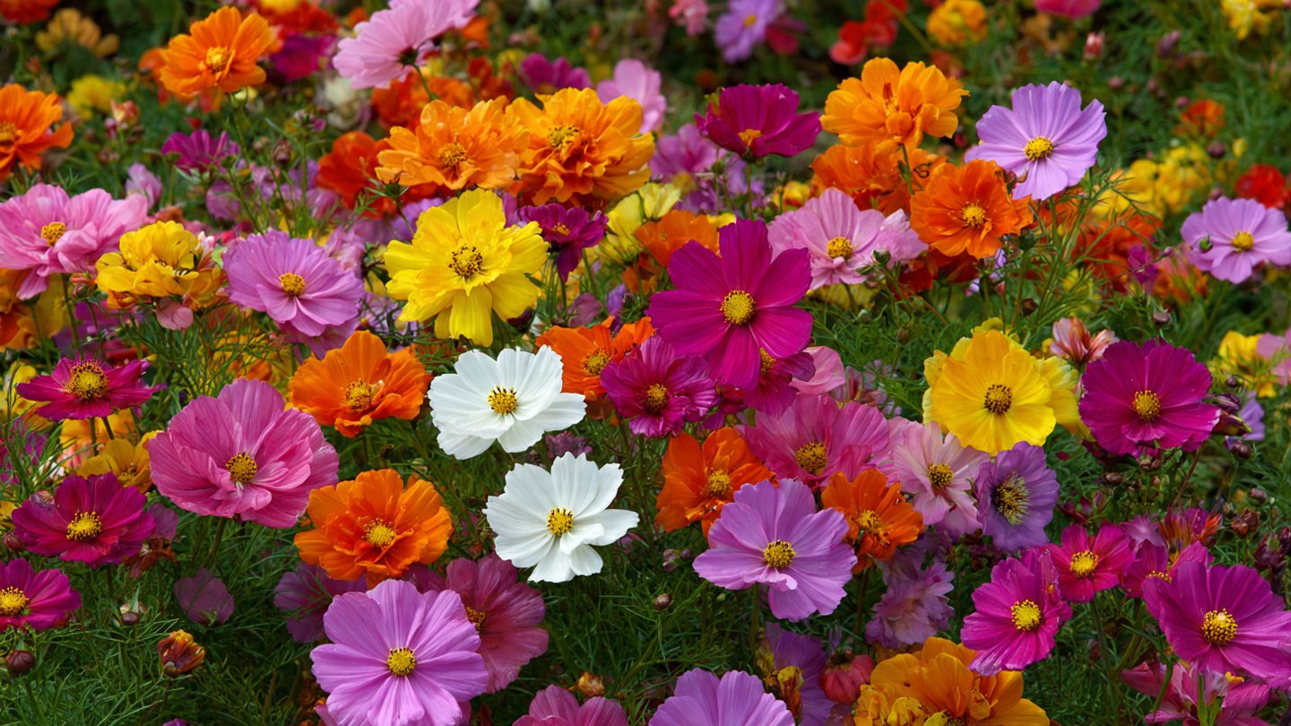 What Are the Top Flowers for a Garden That Blooms With Color All Year Round?