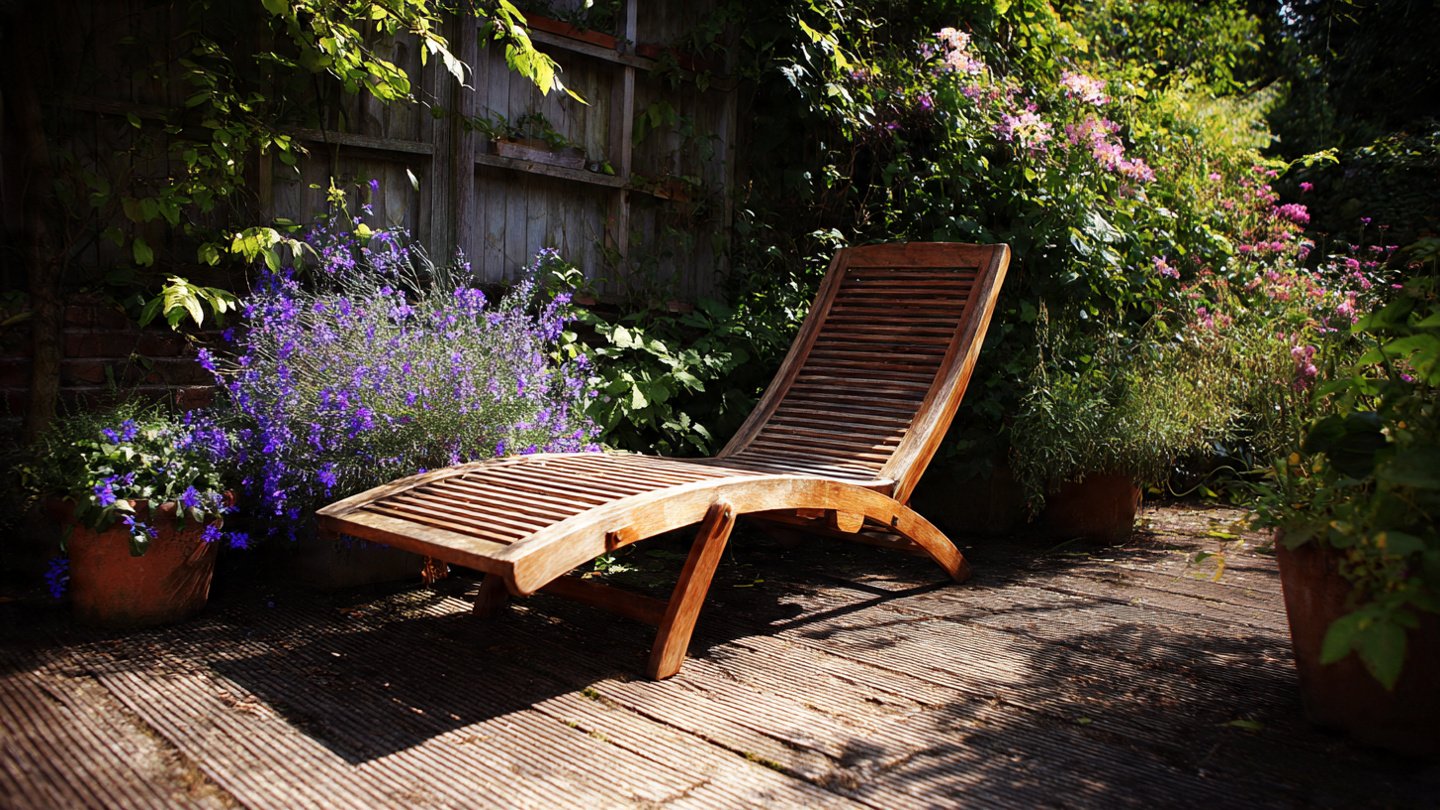 Why Are People Adding a Single Lounge Chair to Their Garden?