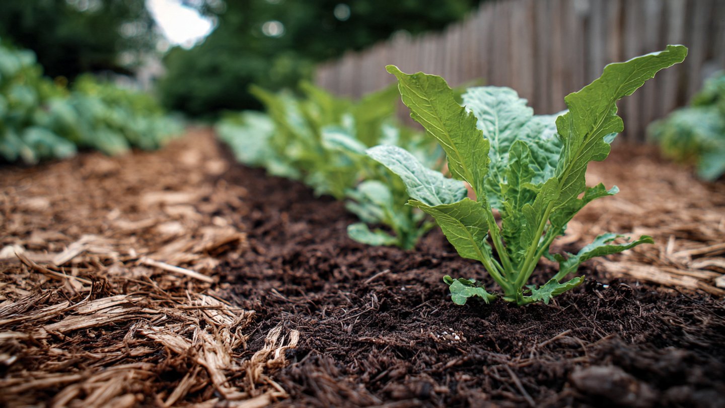 Why Mulching Garden Soil Leads to Healthier Plant Growth