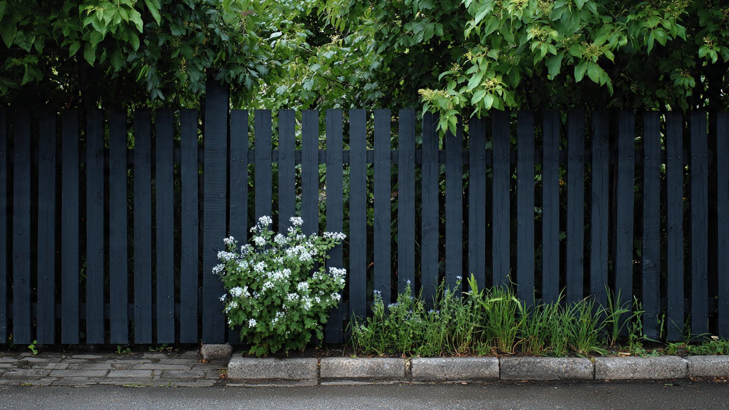 Why Should You Paint Your Garden Fence Black for a Stunning Transformation?
