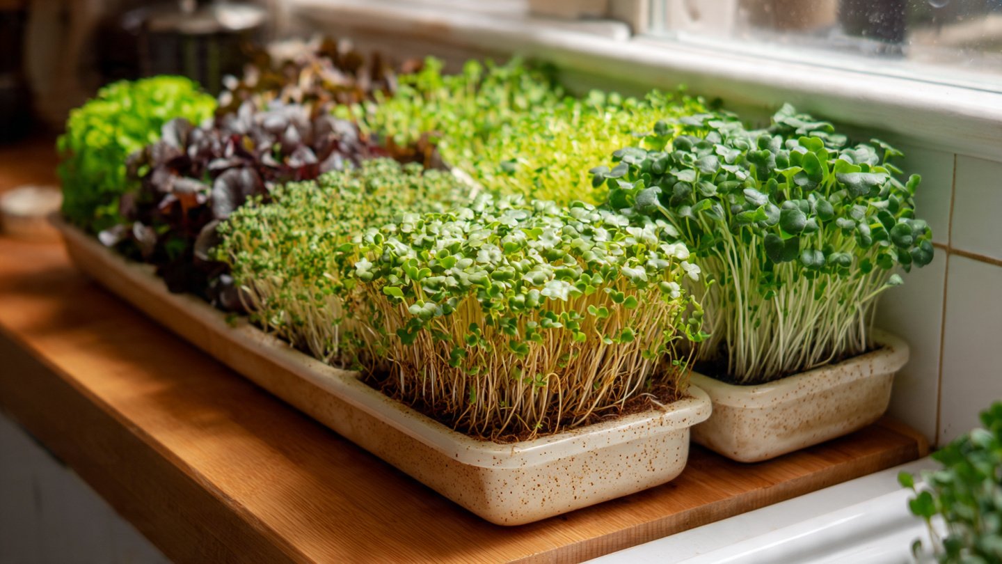 Why Should Your Kitchen Have a Sprout Station for Fresh Winter Greens?